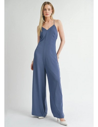 Write Poetry Jumpsuit - Midnight de pas cher