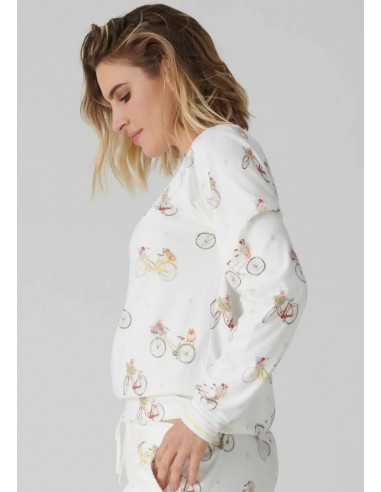 Nyla Long Sleeve Floral Market - Ivory de l' environnement