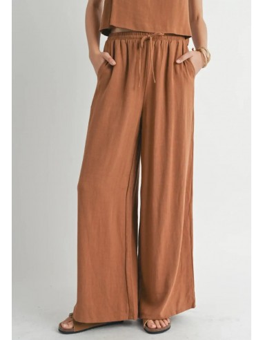 Sugarloaf Linen Pants - Brown de France