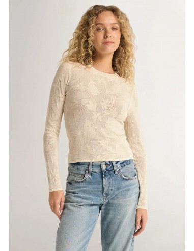 Tibi Mesh Sweater - Sea Salt hantent personnes