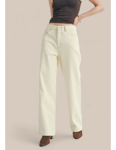 Signature Back Seam Denim Pants - Butter de votre