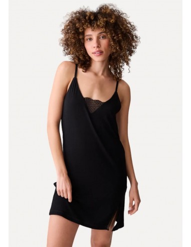 Lacey Basics Chemise - Black de l' environnement