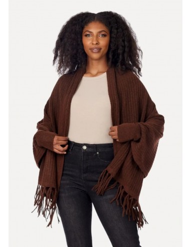 Ashby Cardigan Wrap - Brown Véritable concentré