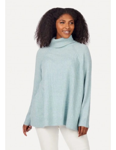 Freddie Ribbed Sweater - Blue l'achat 