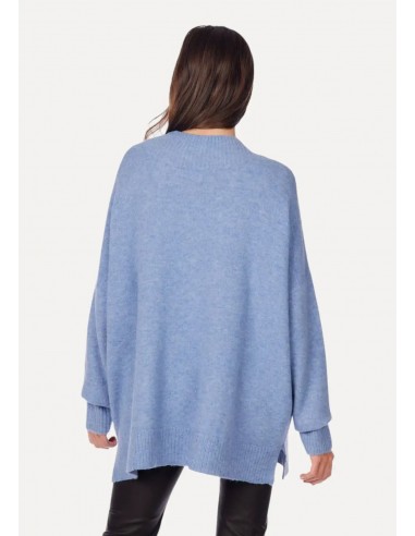 Monica Crew Neck Sweater - Blue outlet