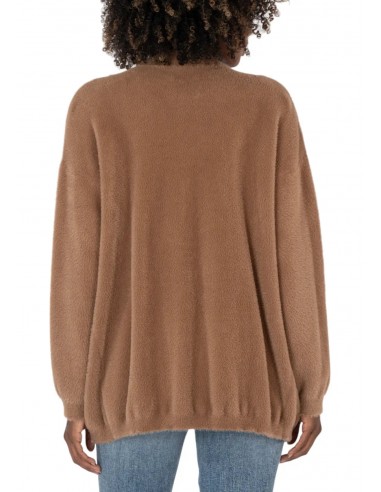 Jana Long Sleeve Cardigan - Taupe prix