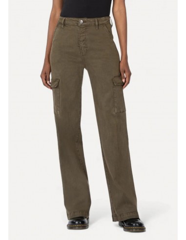 Miller High Rise Wide Leg Pant - Olive hantent personnes