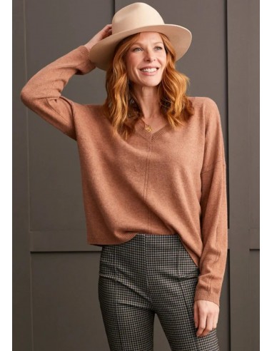 Juniper Cashmere Sweater - Walnut pas cher chine