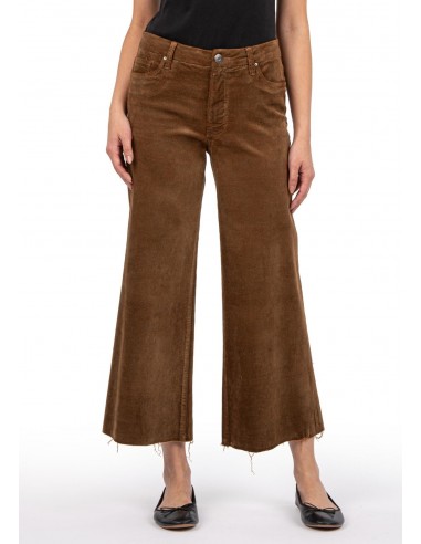 Meg High Rise Fab Ab Wide Leg Jeans - Brunette s'inspire de l'anatomie humaine