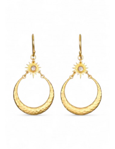 Moonstone Linear Hoops Vous souhaitez 