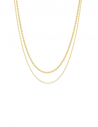 Gold Vermeil Thick Chain Necklace les ctes