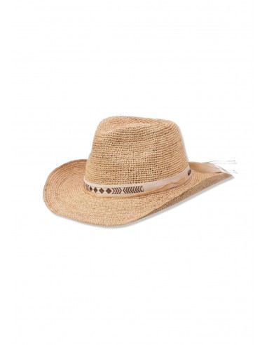 Janis Sun Hat Wide Brim - Wicker soldes