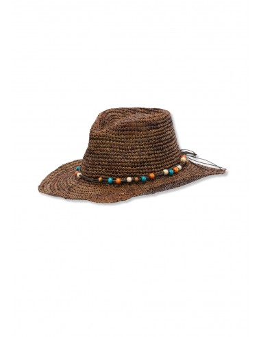 Goldie Wide-Brim Sun Hat - Brown Profitez des Offres !