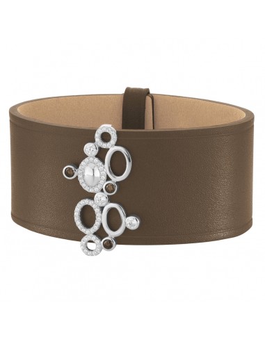 Cuff GALETS Taupe SI de technologie