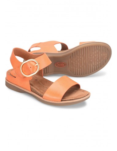 Bali Leather Strap Sandal - Sunset Orange acheter en ligne