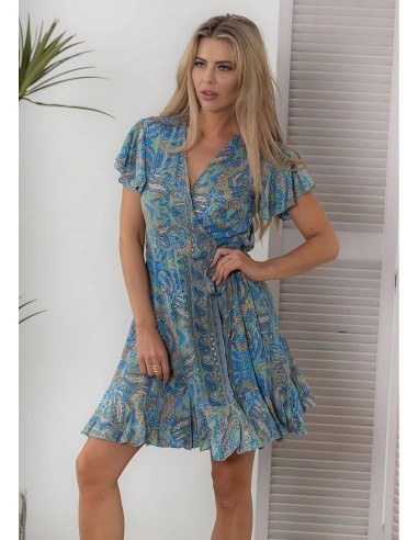 Capri Short Wrap Dress sur le site 