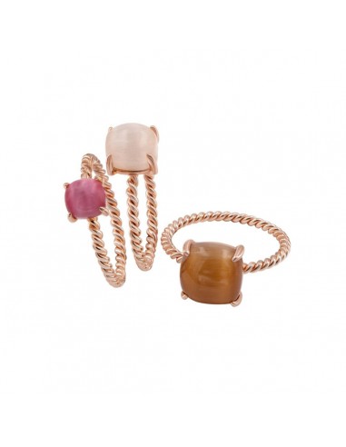 Ring Set VIE OCEANE Rose RO pas cher