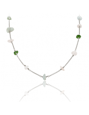 Necklace VIE OCEANE Green SI les muscles