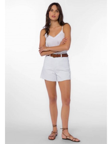 Nova 5-Pocket High Waist Shorts - Optic White En savoir plus