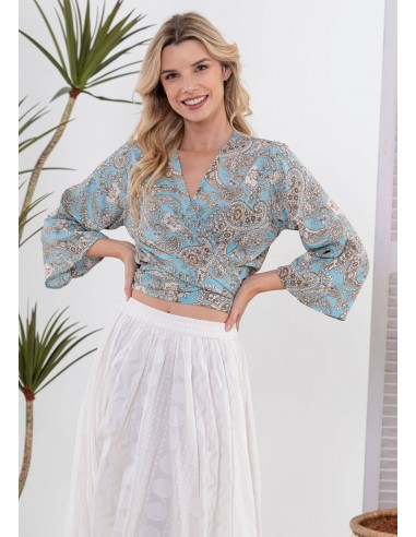 Kali Tie Top - Blue l'achat 