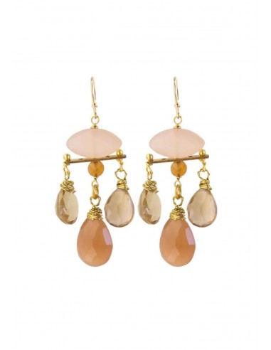 Sunniva Earrings - Pale Pink de l' environnement