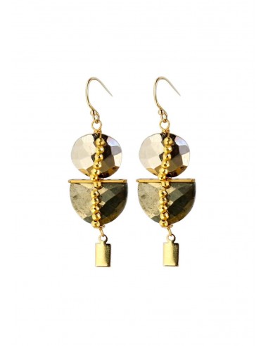 Duet Earrings - Pyrite une grave pollution 