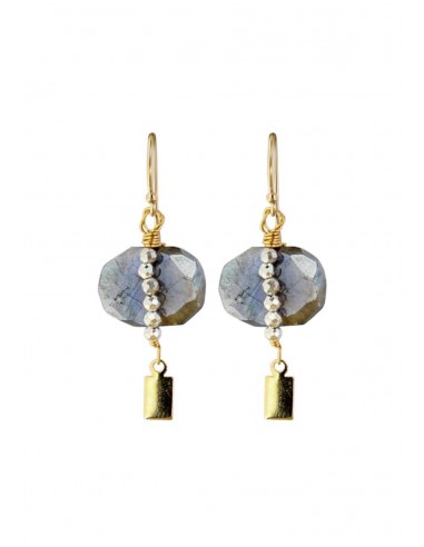 Solo Earrings - Labradorite Les magasins à Paris et en Île-de-France