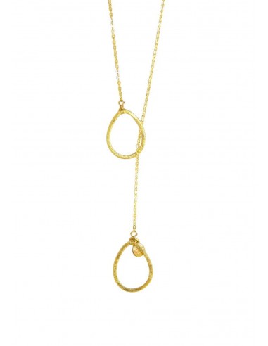 Loop Lariat Necklace - Gold est présent 