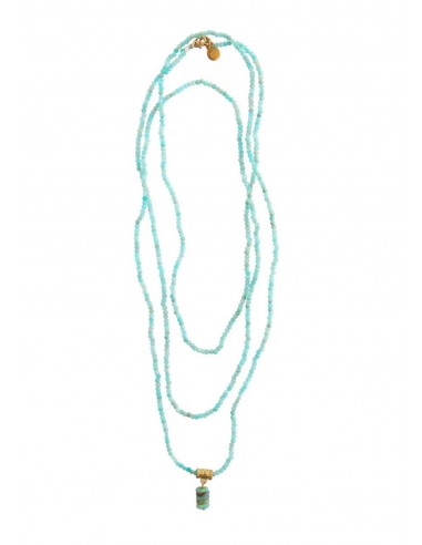 Aramis Beaded Layering Necklace - Peruvian Opal 2023