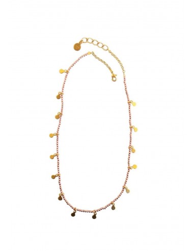 James Short Necklace - Rose Gold sur le site 