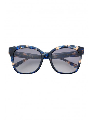 Amber Oversized Sunglasses - Blue pas chere