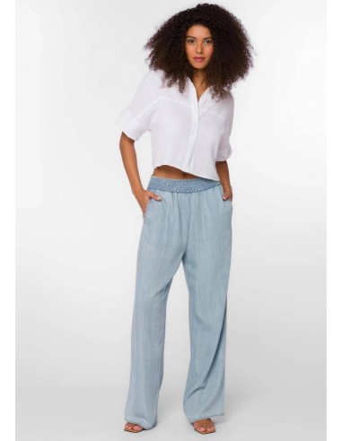 Morelia Wide Leg Pants - Catalina Blue les muscles