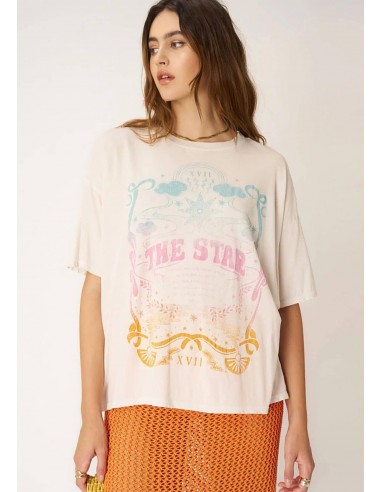 The Star Perfect Boyfriend Tee - Vintage White Fin de série